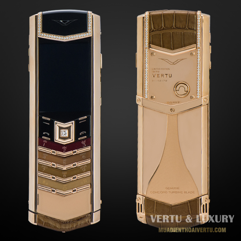 Vertu Signature S Concorde Rose Gold Bespoke