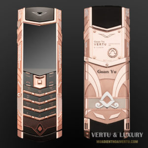 Vertu Signature S Guan Yu Rose Gold Diamonds Bespoke