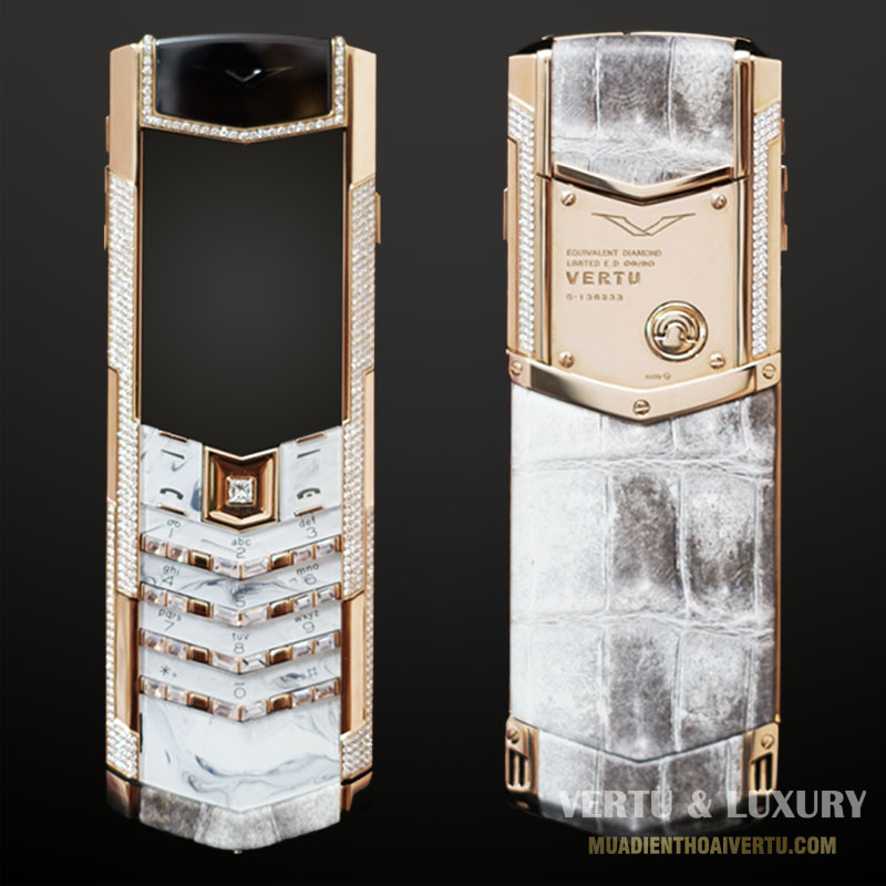 Vertu Signature S Himalayan Crocodile Bespoke