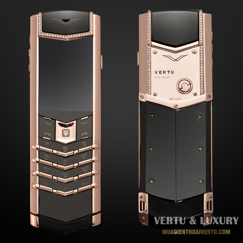 Vertu Signature S Rose Gold Diamonds